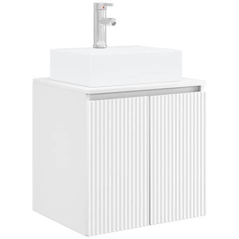 Mobile Lavabo da Parete Bianco 49,5 x 41 x 62,5 cm - Foto 1