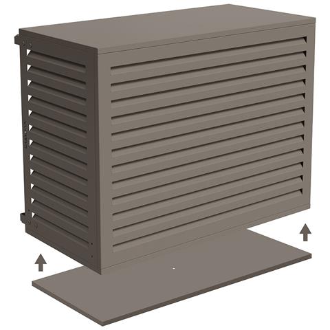 Copertura Aneto condizionatore alluminio grigio- taglia M - Foto 3
