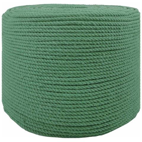 Spago di Cotone 10 pz 2 mm 100 m Verde 100% Cotone - Foto 1