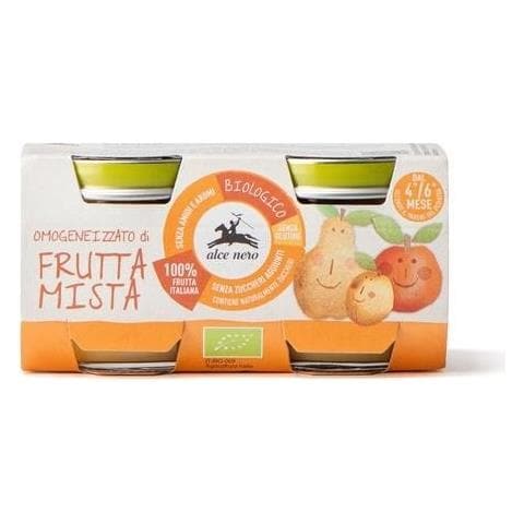 Omogeneizzato Frutta Mista Baby Food Bio 2 X 80 g - Foto 1