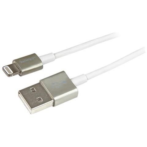 Cavo Lightning a USB con connettori in metallo Apple Premium - 1 m - Bianco - Foto 2