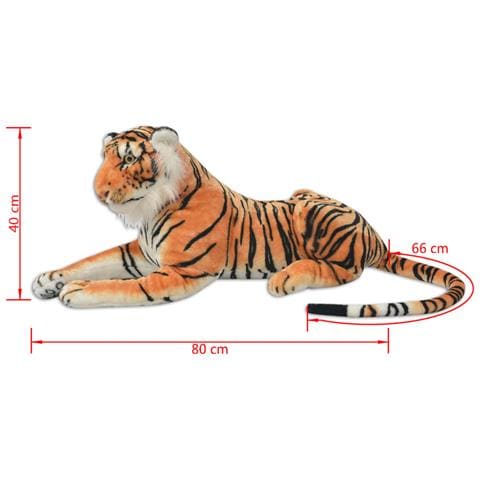 Giocattolo in Peluche Tigre Marrone XXL - Foto 2