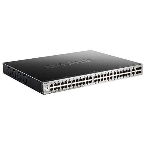 DGS-3130-54PS Gestito L3 Gigabit Ethernet (10/100/1000) Nero, Grigio Supporto Power Over Ethernet (Poe)  - Foto 1
