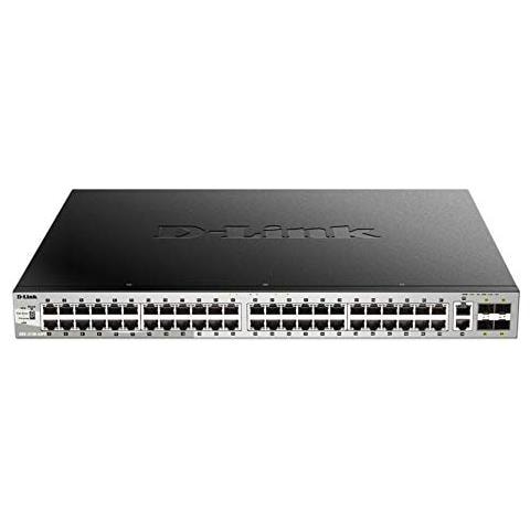 DGS-3130-54PS Gestito L3 Gigabit Ethernet (10/100/1000) Nero, Grigio Supporto Power Over Ethernet (Poe)  - Foto 3