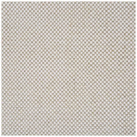 Pouf In Tessuto Beige 44 X 45 Cm Nashik - Foto 22