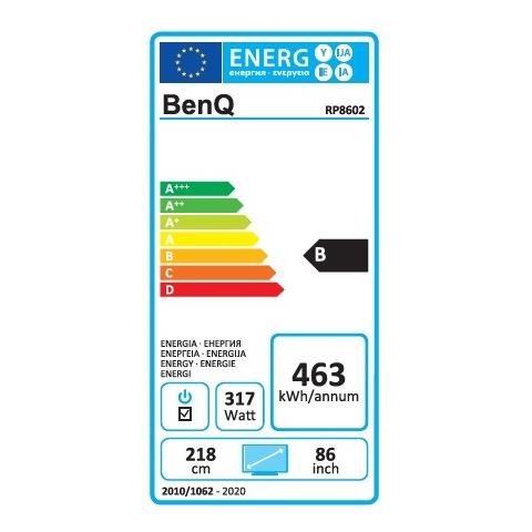 Lavagna Interattiva 86" LED IPS Touch screen RP8602 3840x21604K Ultra HD - Foto 2