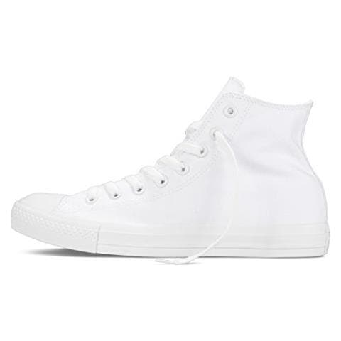 Sneaker All Star Hi Canvas, Sneakers Unisex Adulto, Bianco (bianco), 39.5 Eu - Foto 5