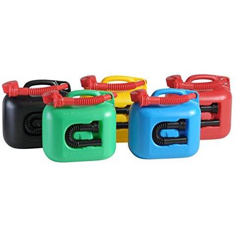 Hnersdorff 800.300 Carburante Pu Premium 5 L Nero La Certificazione Delle Nazioni Unite Hdpe Accessorio Di Colore Rosso Un Formato - Foto 2