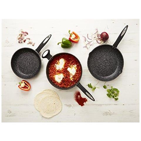 Cook Non-stick Padella Alluminio Nero 368 X 209 X 6 Centimetri - Foto 4