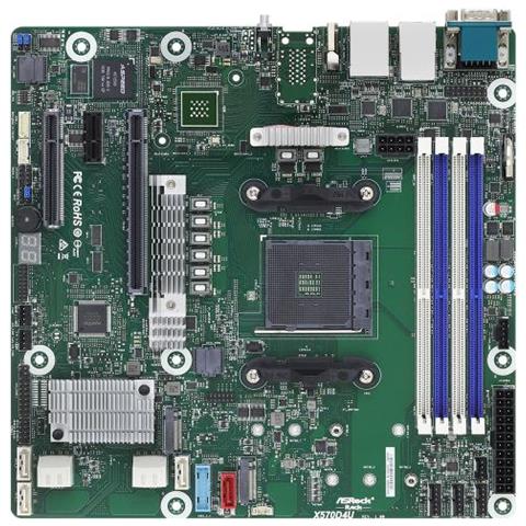 Rack X570d4u - Motherboard - Micro Atx - Socket Am4 - Amd X570 - Motherboard - Amd Socket Am4 (ryzen) - Foto 1