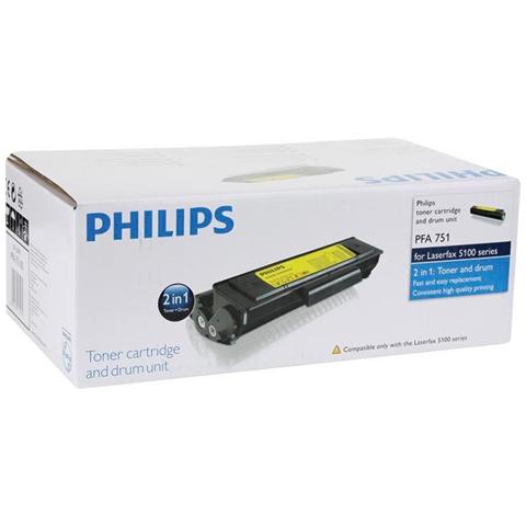 PFA751/000 Toner con Tamburo di Stampa Originale Nero per Laserfax 5100 Capacità 2000 Pagine - Foto 2
