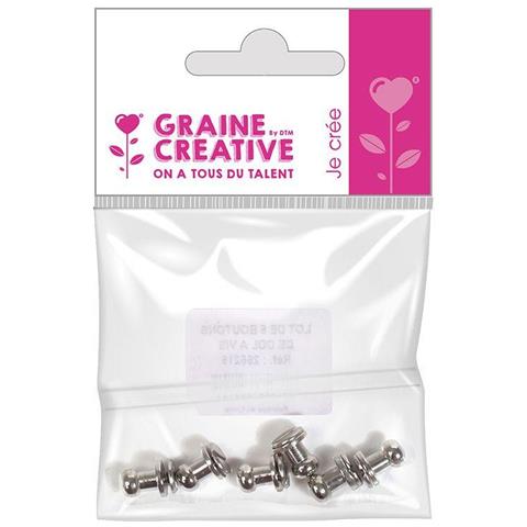 6 Bottoni A Vite Per Pelle - Foto 1