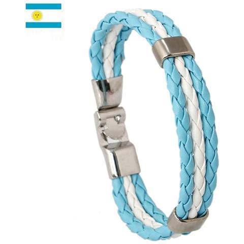 Bracciale Argentina Coppa Del Mondo Multicolor - Foto 1