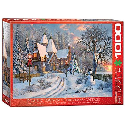 Puzzle Cottage Di Natale (1000 Pezzi) - Foto 1