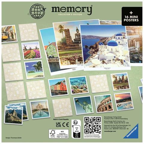 Gioco Educativo Memory: Collectors' Memory - Voyage Multicolore (es-en-fr-it-de) - Foto 1