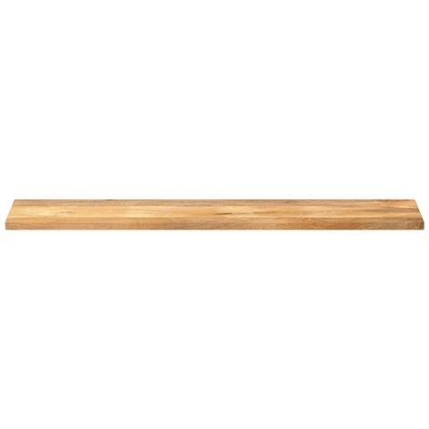 Piano Per Tavolo 160x20x2,5cm Rettangolare Legno Massello Mango - Foto 3