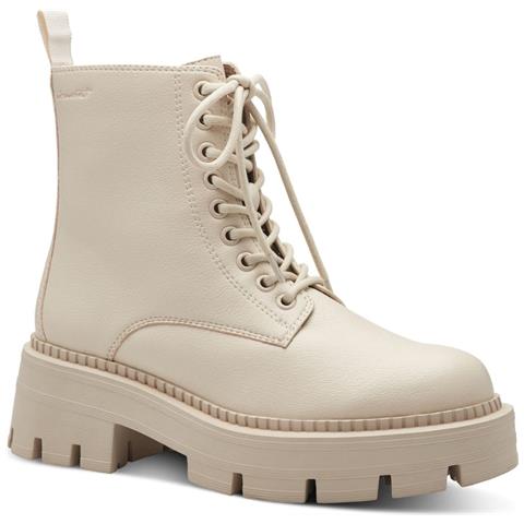 Beige Casual Closed Booties Stivaletti Sintetico E Tessile Scarpe Donna Beige Eu 40, 1-25286-41 400 - Foto 1