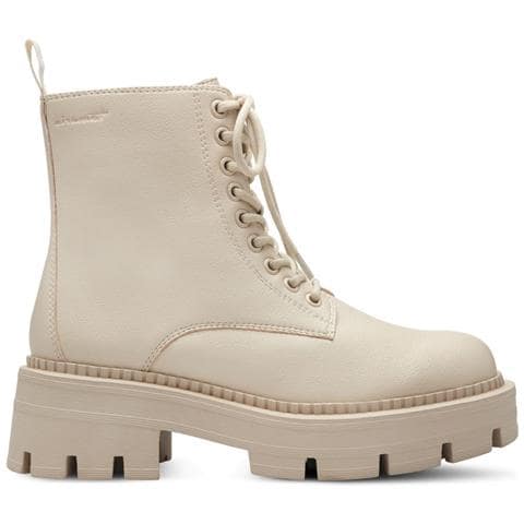 Beige Casual Closed Booties Stivaletti Sintetico E Tessile Scarpe Donna Beige Eu 40, 1-25286-41 400 - Foto 2