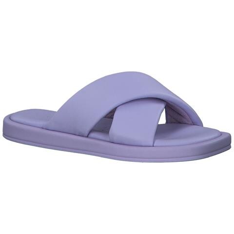 Lavender Casual Open Slippers Ciabatte Pelle Scarpe Donna Viola Eu 36, 1-27118-20 551 - Foto 2