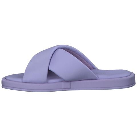 Lavender Casual Open Slippers Ciabatte Pelle Scarpe Donna Viola Eu 36, 1-27118-20 551 - Foto 3