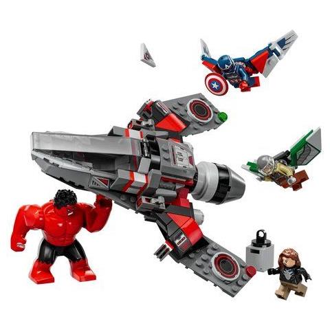 Battaglia Captain America Vs. Hulk Rosso Lego 76292 Marvel - Foto 1