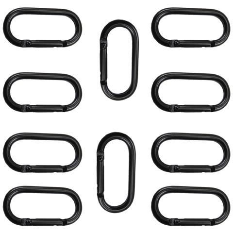 Set Di 10 Moschettoni Black - Foto 1