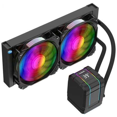 Dissipatore CPU a Liquido Max M240 per Socket LGA LGA GA 1700 1366 2066 2011 1200 - Foto 1