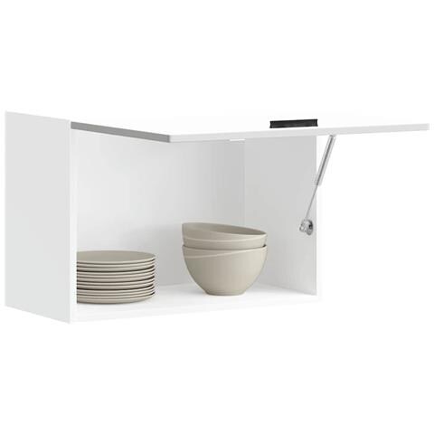 Pensile Da Cucina Porto Bianco In Legno Multistrato - Foto 1