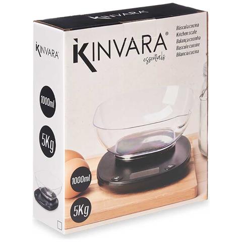 Bilancia Digitale 5kg Contenitore 1000ml Colore Casuale - Foto 2