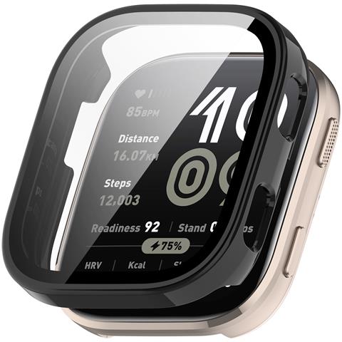 Custodia Trasparente Per Pc Con Pellicola Temperata Per Amazfit Bip 6 Black - Foto 1