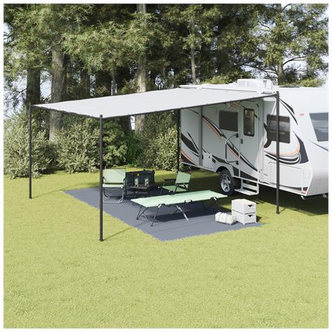 Attrezzatura per Tende Blu-grigio Fibra Sintetica 250 x 550 cm - Foto 2