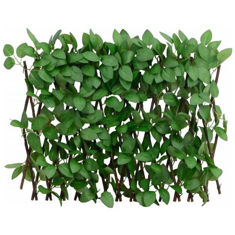 Lusso Casadino -  Traliccio Edera Artificiale Espandibile Verde 180x30 Cm - Foto 1