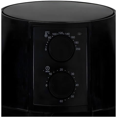 AD 6312 friggitrice Singolo 2,5 L Indipendente 1600 W Friggitrice ad aria calda Nero - Foto 2