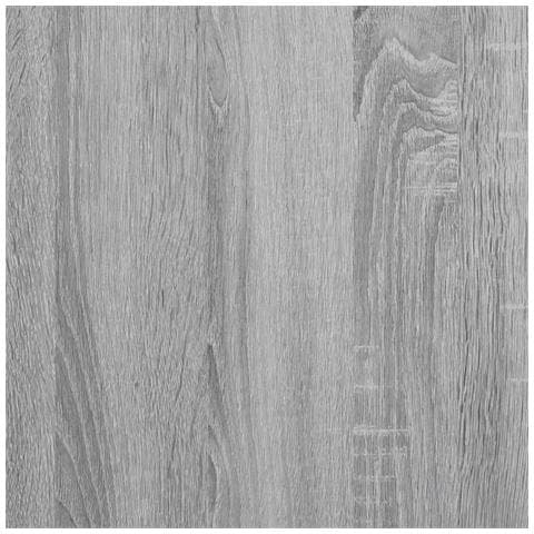 Scarpiera Grigio Sonoma 75x38x97,5 cm Legno Multistrato Metallo - Foto 9