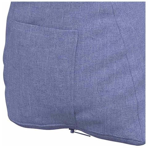 Cuscino per Schiena Blu jeans 60 x 20 x 50 cm Tessuto - Foto 9