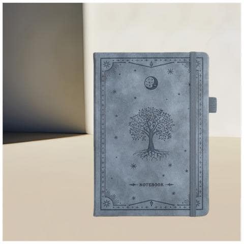 Quaderno Creativo Retro Europeo - Diario Vintage Con Rilegatura A Filo Per Scrittura E Ufficio Darkblue - Foto 2