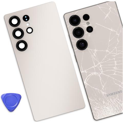 Vetro Posteriore Coperchio Batteria Per Samsung Galaxy S25 Ultra Pezzo Di Ricambio - Foto 4