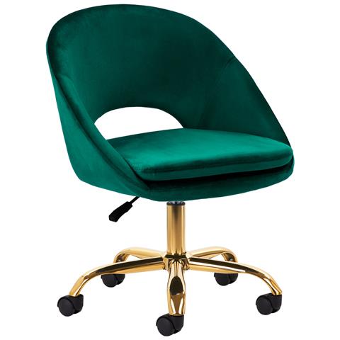 sedia girevole QS-MF18G verde - Foto 1