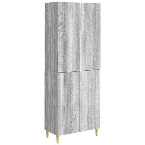 Set di armadi 2 pcs 66 x 34,5 x 90 cm Legno ingegnerizzato - Foto 1