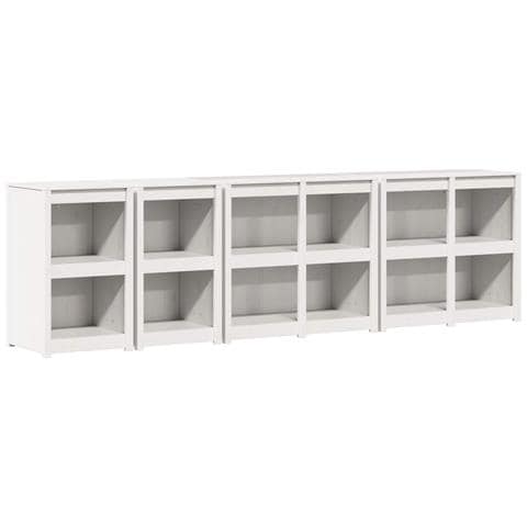 Mobile da cucina da esterno MEPPEL 4 pz Bianco - Foto 1