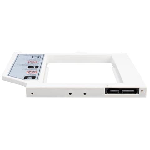 Tray convertitore da 9.5mm da Slim DVDRW a 2,5 HDD / SSD per notebook + Case USB Per DVDRW Slim - Foto 2