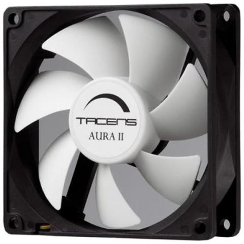 Aura II 9cm, Ventilatore, Computer case, 9 cm, Nero, Bianco, 0,07A, 0,84W - Foto 2