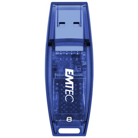 Chiavetta USB 8 GB C410 Interfaccia USB 2.0 Colore Blu / Giallo / Viola / Rosso / Verde - Foto 1