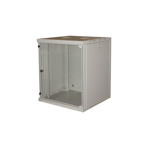 Armadio 12 Unita' Da Muro Per Reti (A) 620 X (L) 540 X (P) 440 Mm Colore Grigio - Foto 2