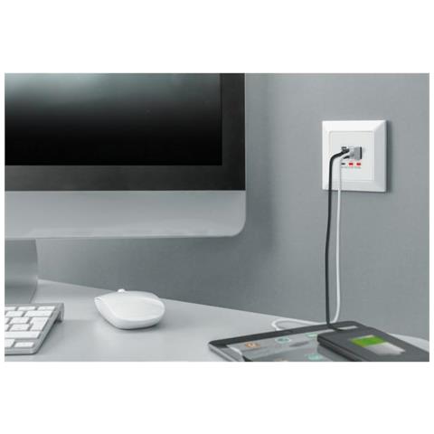 Charger Box F. Smartphone / Tablet 2xusb 1xusbtype-c 5v 3.1a - Foto 3