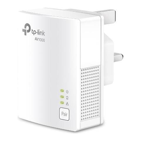 Tl-pa717 Kit 1000 Mbit / s Collegamento Ethernet Lan Bianco 2 Pezzo[ i] (Av1000 - Gigabit Powerline Starter Kit - Bridge - Gige, Homeplug Av [ hpav] , Homeplug Av [ hpav] 2.0 - Wall-pluggable)  - Foto 2
