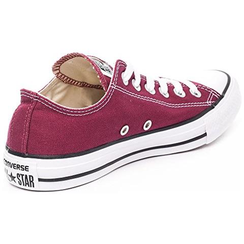 Chuck Taylor All Star Seasonal - Ox, Scarpe Da Ginnastica Donna, Rosso Burgundy M9691c, 40 Eu - Foto 2