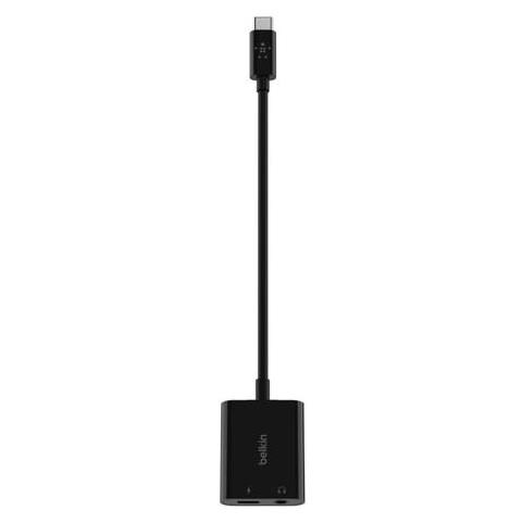 RockStar 3,5mm Audio- und USB-C Ladeadap. schw. NPA004btBK - Foto 3