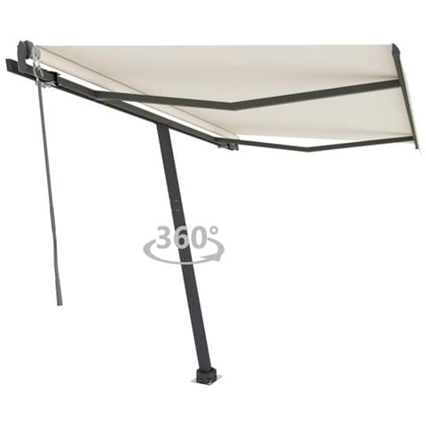 Tenda da Sole Automatica Autoportante 350x250 cm Crema - Foto 1