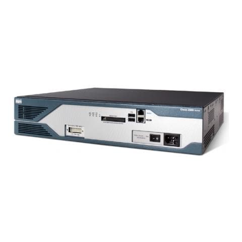 Cisco 2821, Ethernet, Fast Ethernet, Gigabit Ethernet, DES, 3DES, AES 128, AES 192, & AES 256, 2U, 128 MB, 256 MB, 11,4 kg - Foto 2